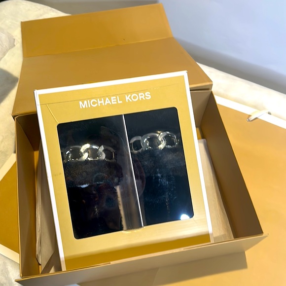 NWT NEW MICHAEL KORS SCARLETT WOMENS BLK FUR SLIPPERS/SLIDES - Picture 5 of 11